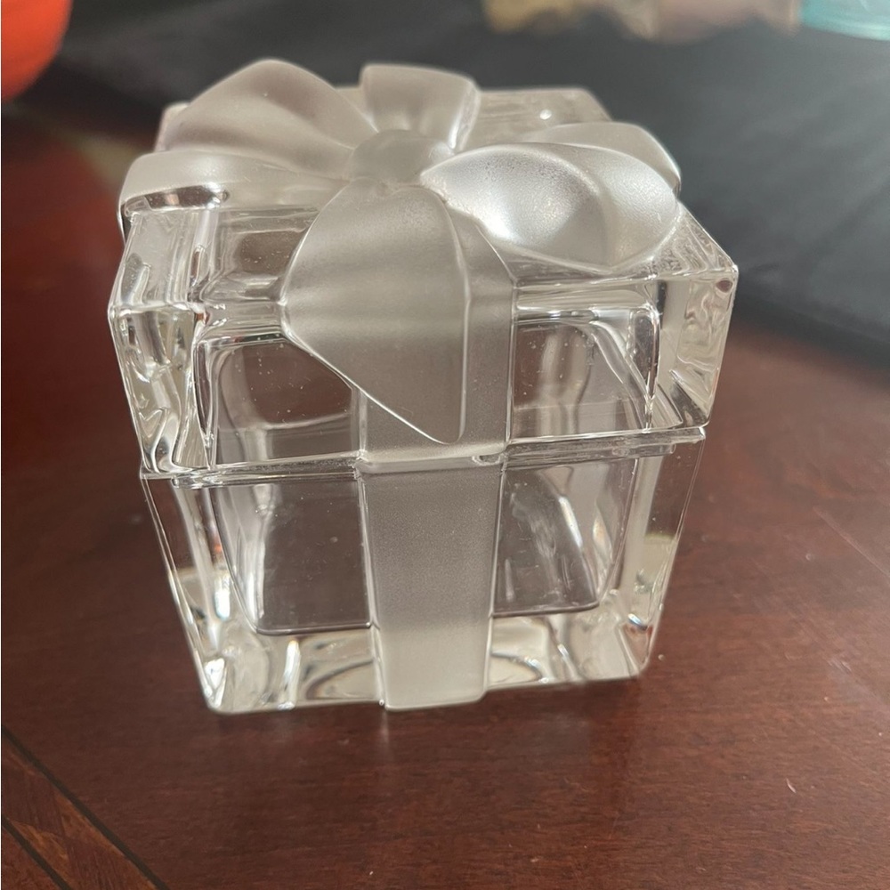 Tiffany & Co. Glass Jewelry Gift 🎁 💝 Box
